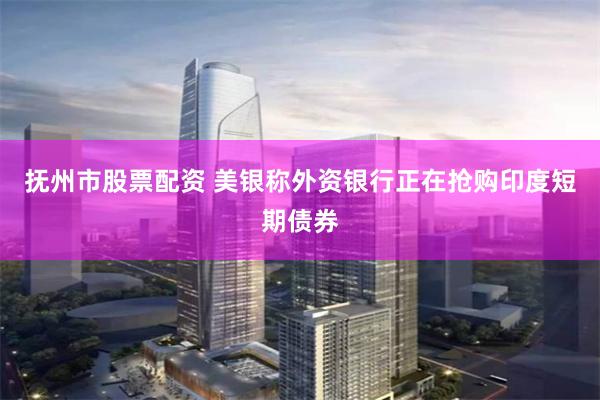 抚州市股票配资 美银称外资银行正在抢购印度短期债券