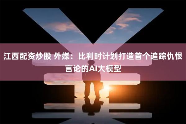 江西配资炒股 外媒：比利时计划打造首个追踪仇恨言论的AI大模型